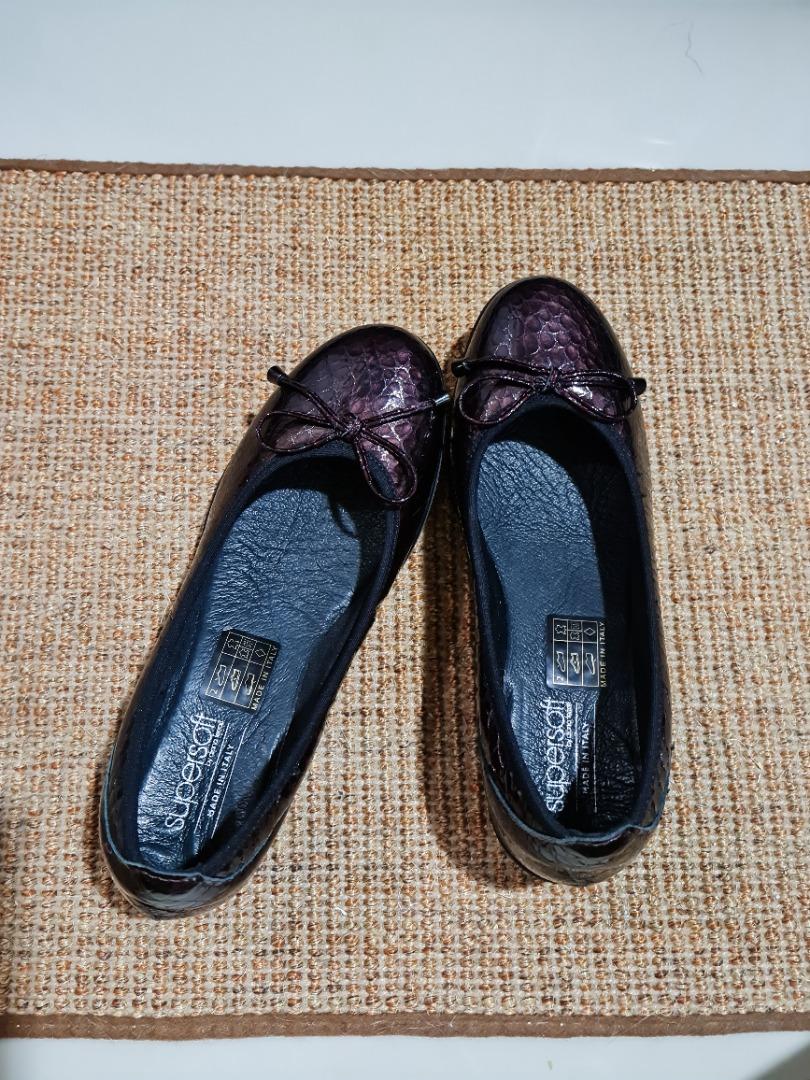 Italy Supersoft Flat Shoes by Diana Ferrari Made in Italy