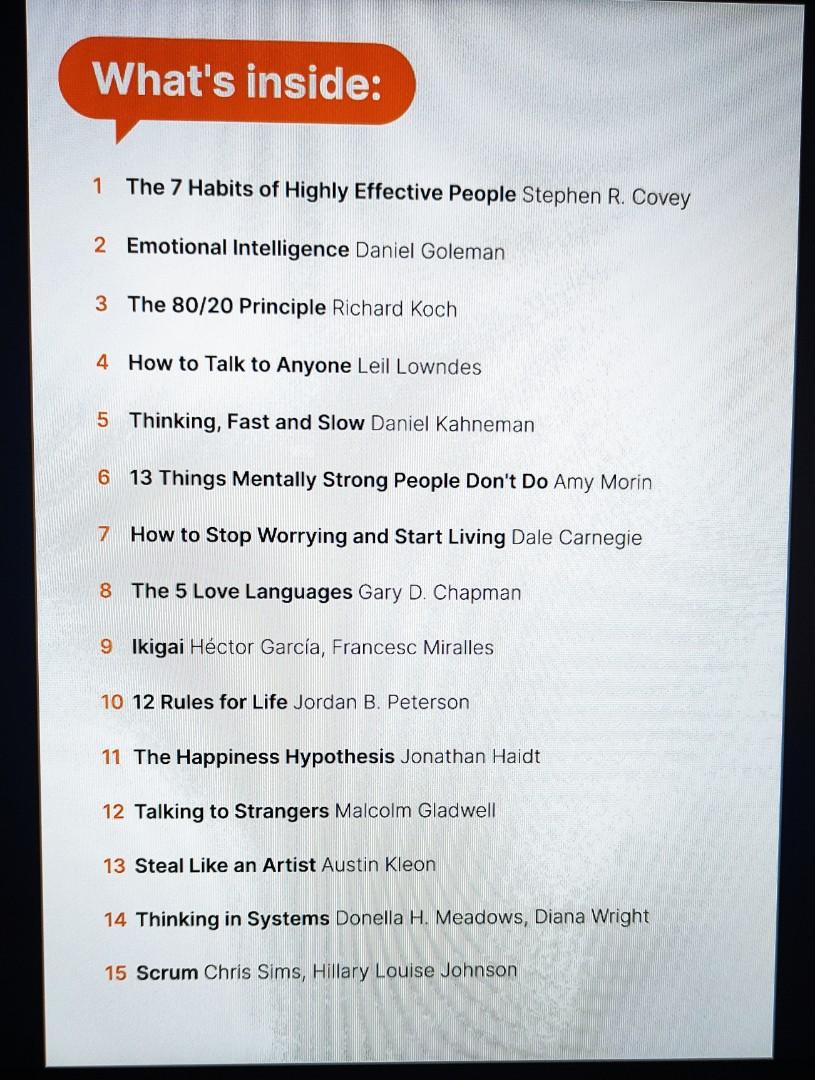 30 MustRead Bestsellers in infographics, Hobbies & Toys, Books