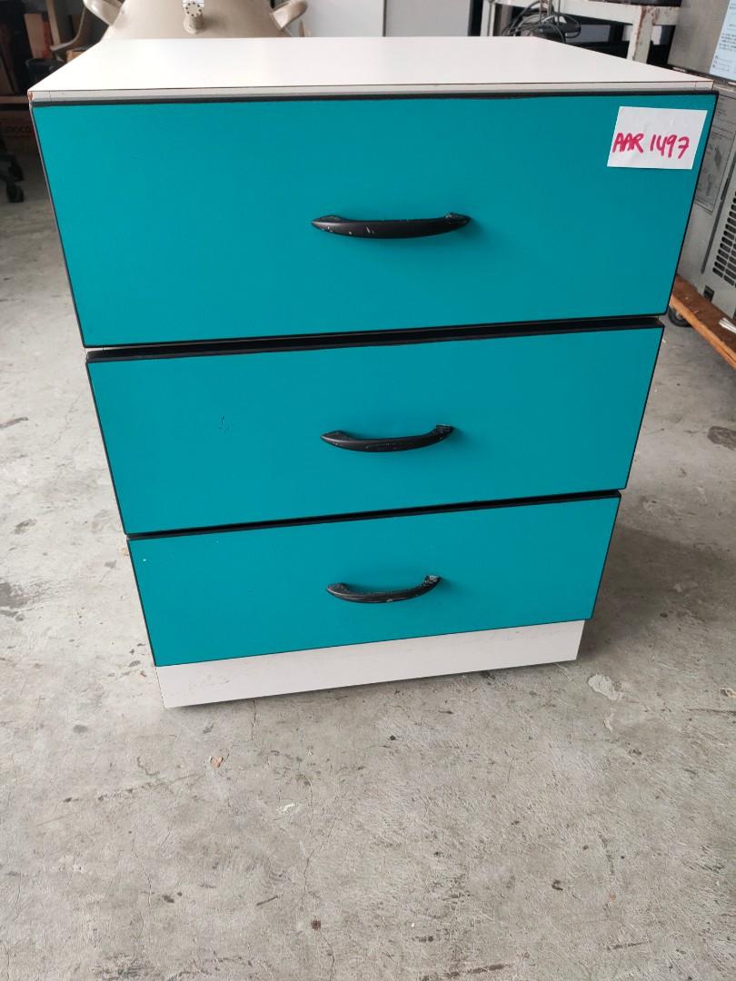 3Drawer Wooden Pedestal for sale 20 each (AAR 1497), Furniture