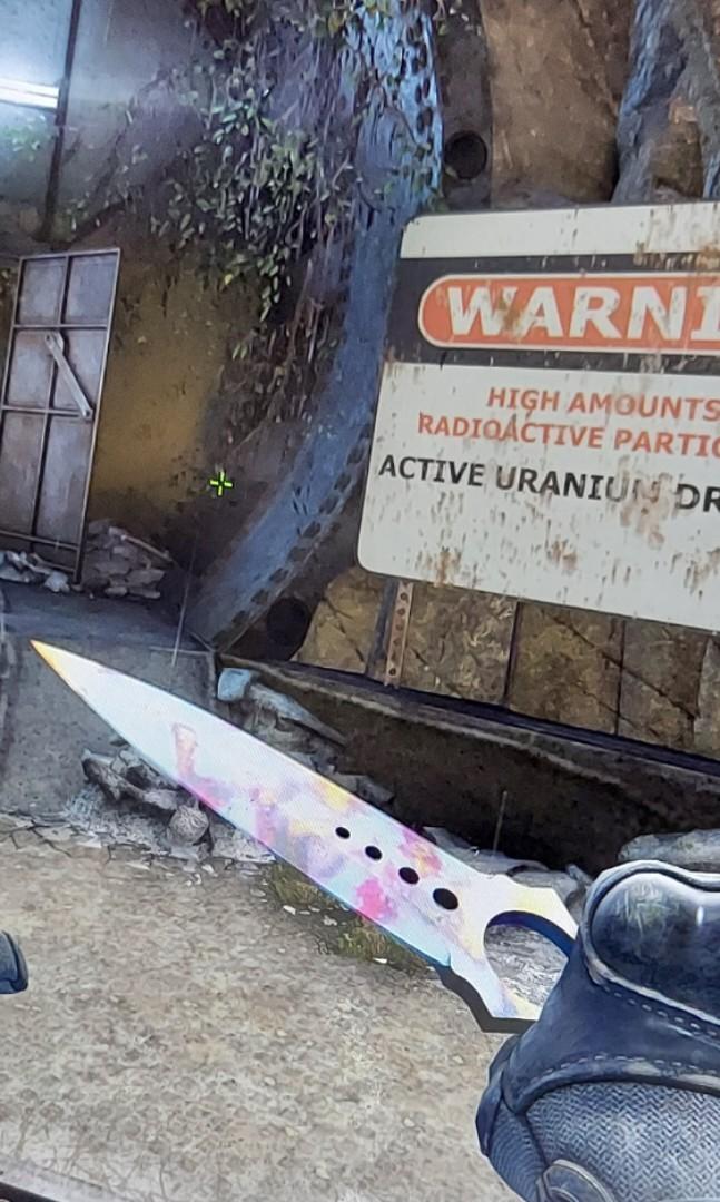 Skeleton Knife Case Hardened, Video Gaming, Gaming Accessories, In