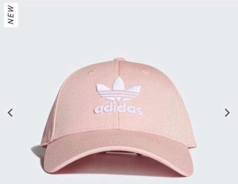 Pink adidas hat sales