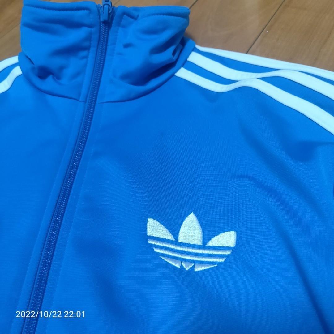 adidas originals 藍色運動外套Firebird Track Top, 他的時尚, 外套及