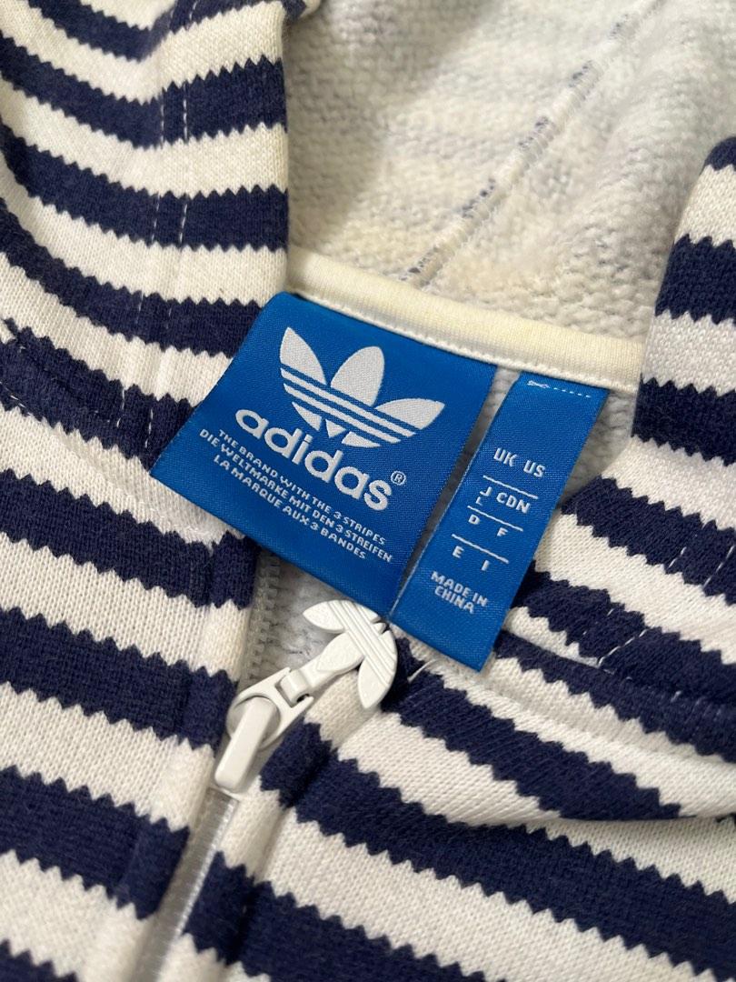 Adidas Originals Stripe Full Zip Hoodie by Nigo M Men s Fashion