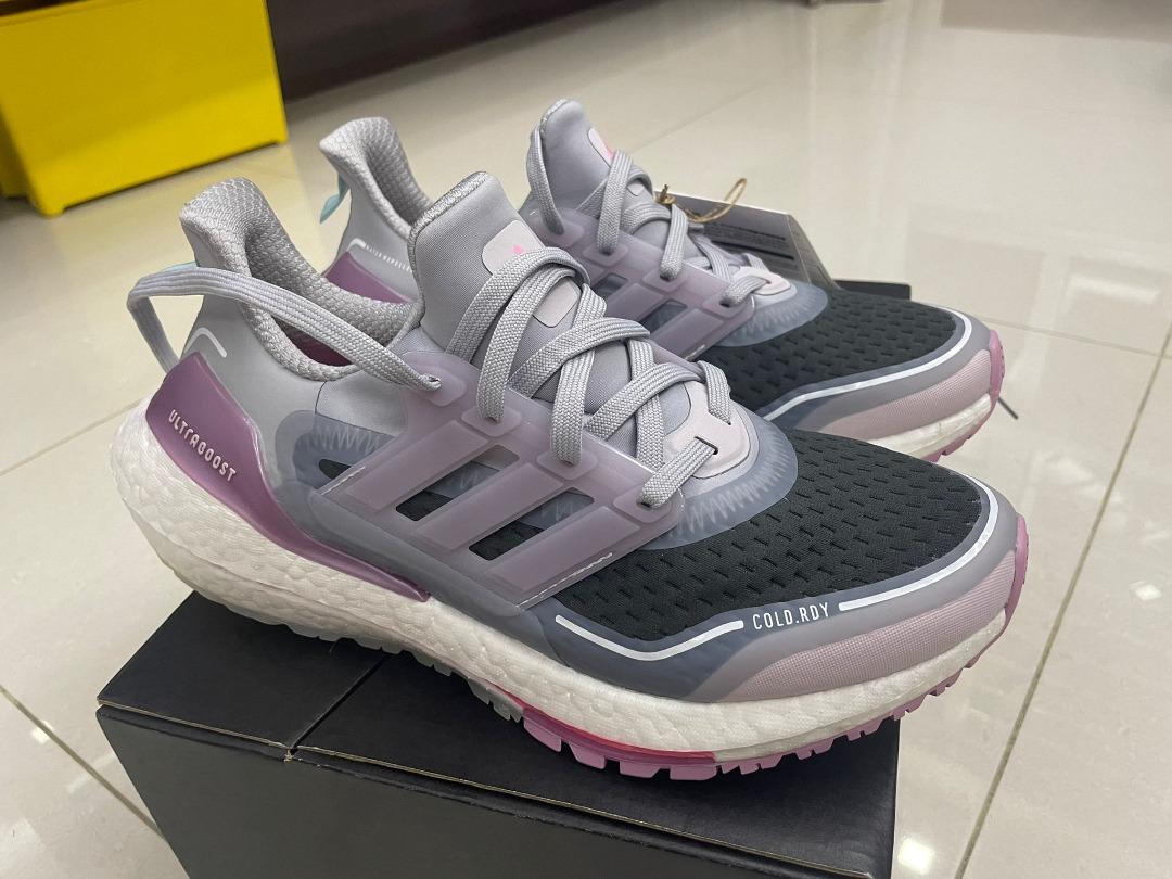 Adidas Ultra Boost 21 COLD. RDY Authentic BTE62 Women's Running Shoes,  Hello Silver/Ice Purple/Rose Tone (S23908), 7.5 US, Women's Fashion,  Footwear, Shoe inserts on Carousell