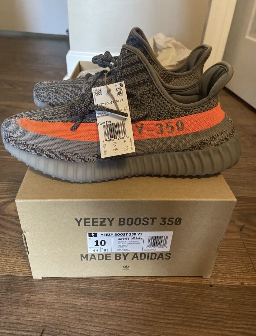 ADIDAS Yeezy Boost 350 V2 GW1229 Size US10, Men's Fashion, Footwear ...