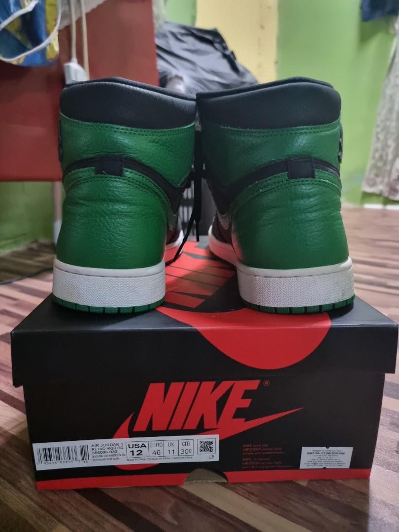 Air jordan 1 pine green 2.0 Men s Fashion Footwear Sneakers on