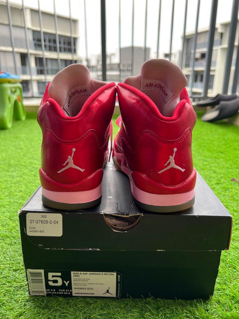 Jordan retro 5 valentine's day store