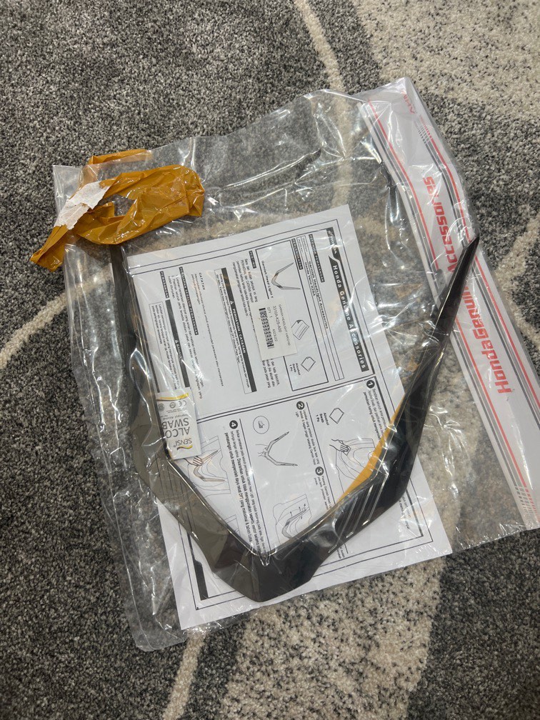 Aksesoris Resmi Honda Vario 160 Garnish Headlights, Aksesoris Mobil di Carousell