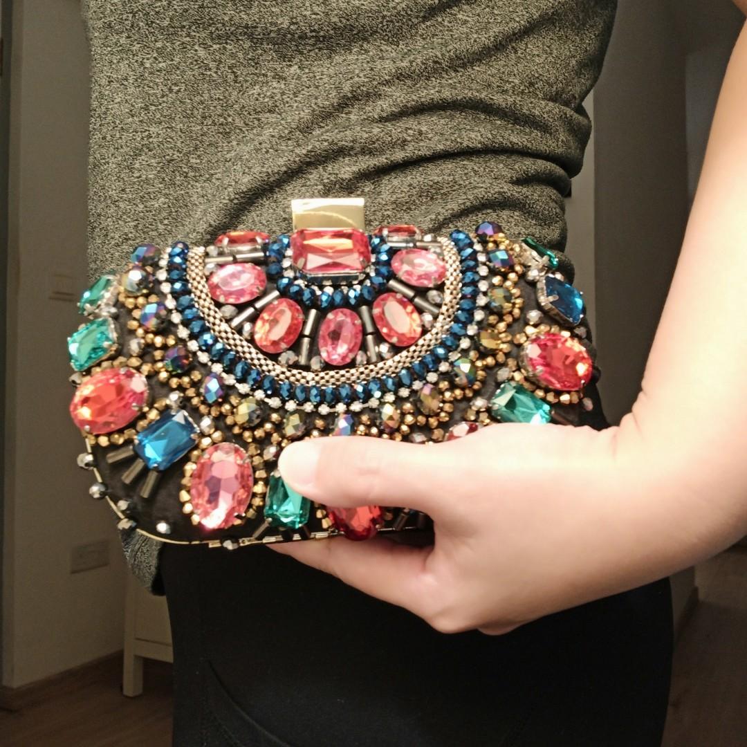 Aldo beaded clearance clutch