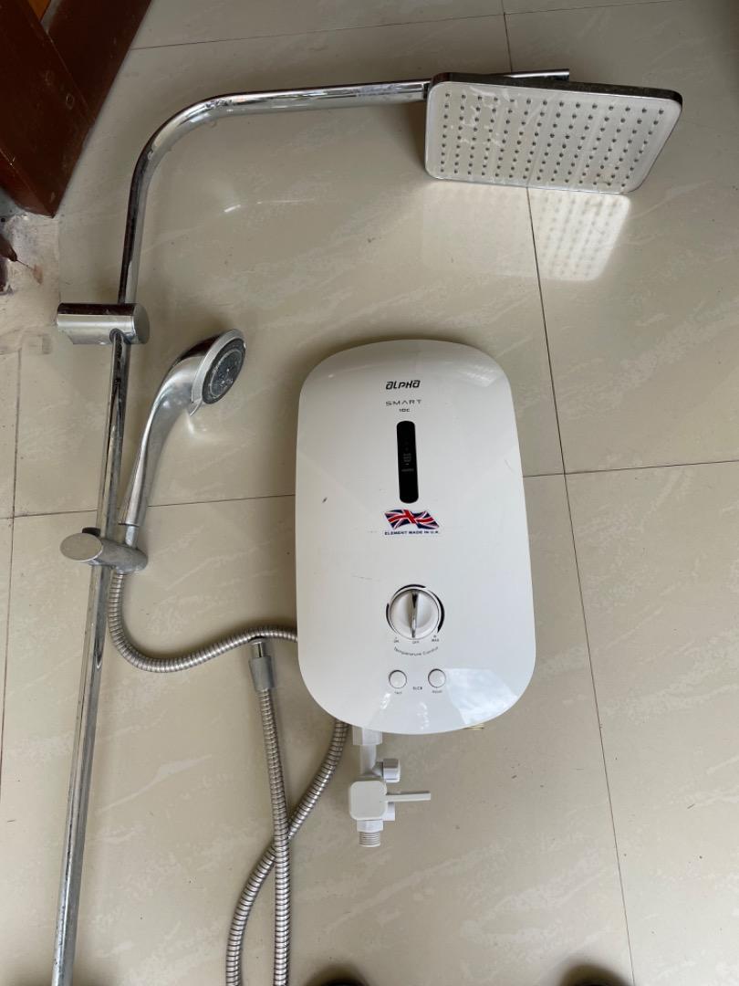 Alpha Smart 18E water heater & shower System, TV & Home Appliances