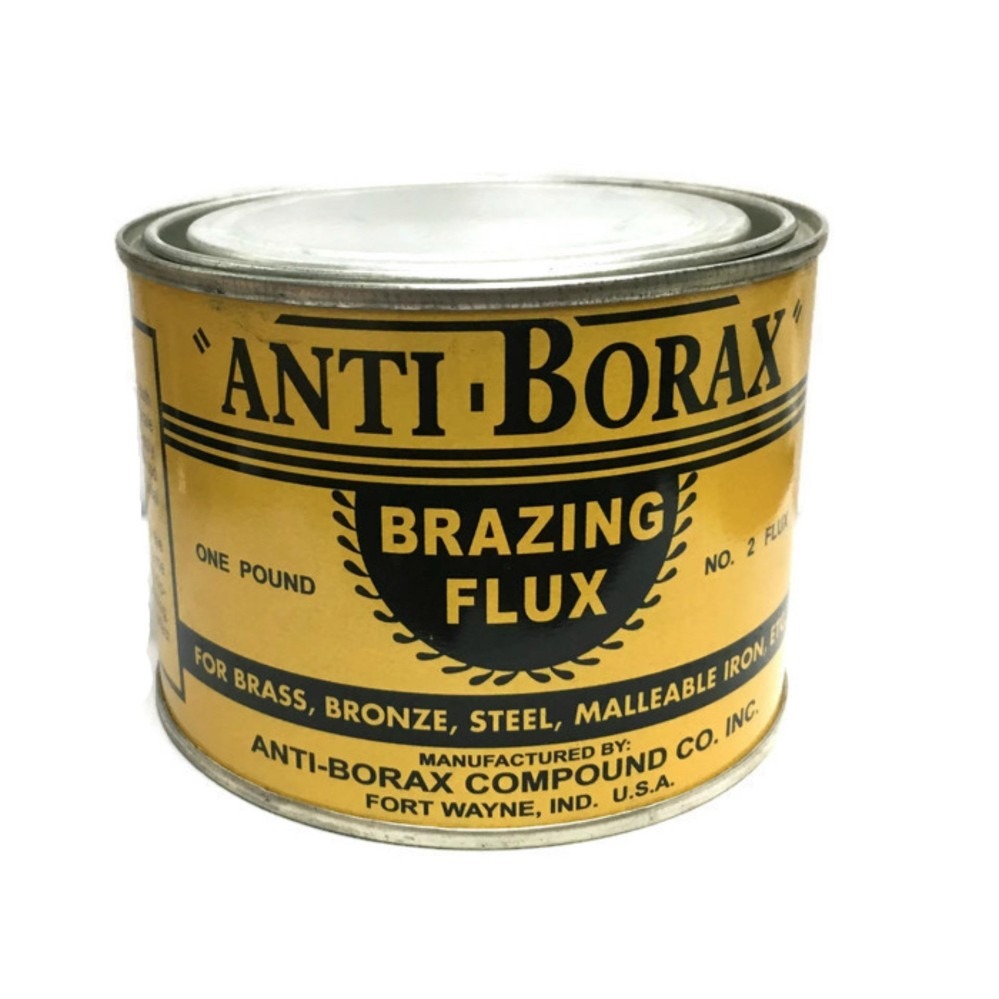 AntiBorax No. 2 Brazing Flux 16oz. Made in the U.S.A., Furniture