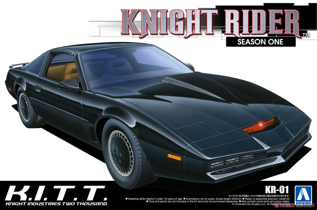ミニカー KNIGHT RIDER SPM MODE 1/24 ムービーメカシリーズ No.6 ナイトライダー K.I.T.T. SPMモード