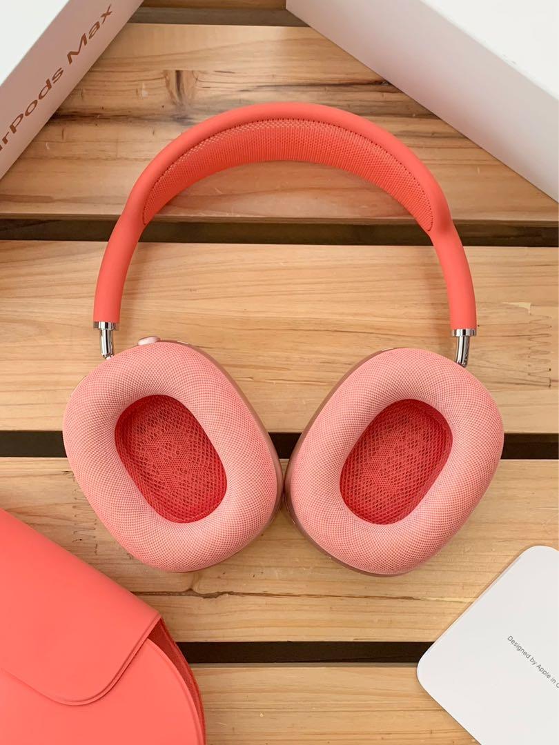 特売中 APPLE AirPods MAX PINK ピンク Pink with Red 家電・スマホ