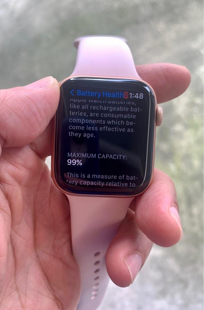 Pink apple watch series 5 2025 44mm