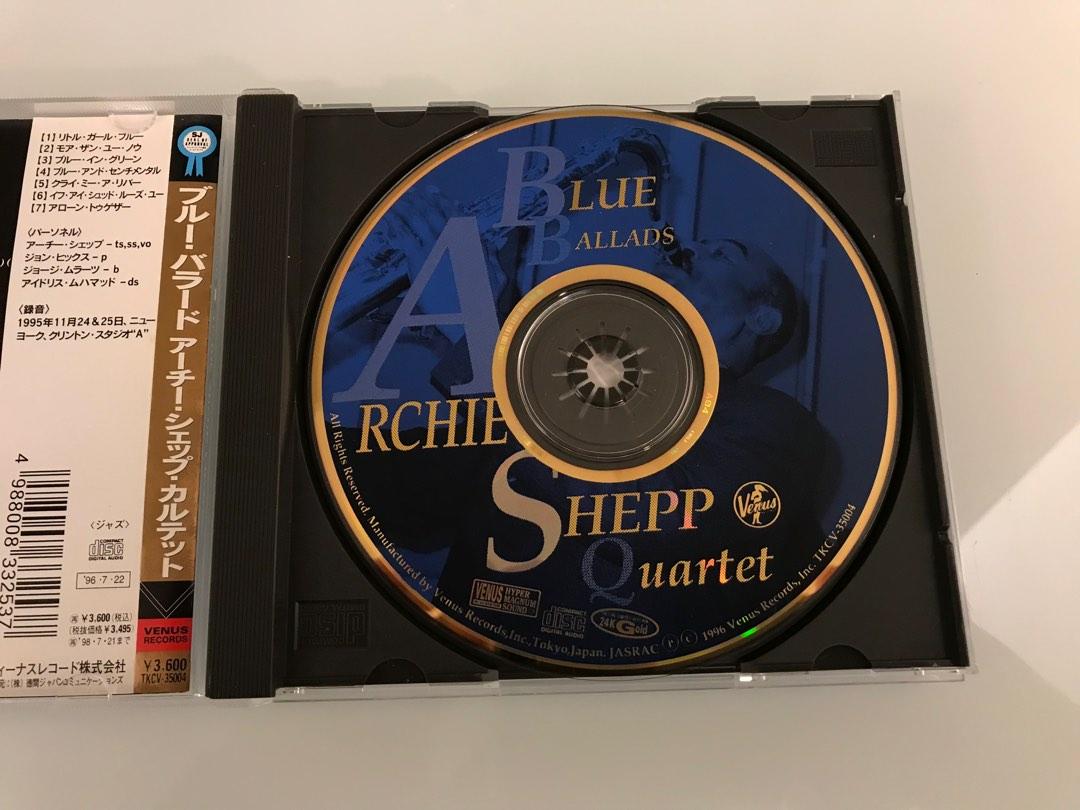 GOLD CD) Archie Shepp Quartet 『Blue Ballads』 国内盤 TKCV-35004 アーチー・シェップ・カルテット  ブルー・バラード / Venus - CD