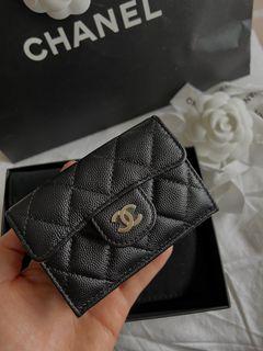Authentic Chanel classic small flap wallet