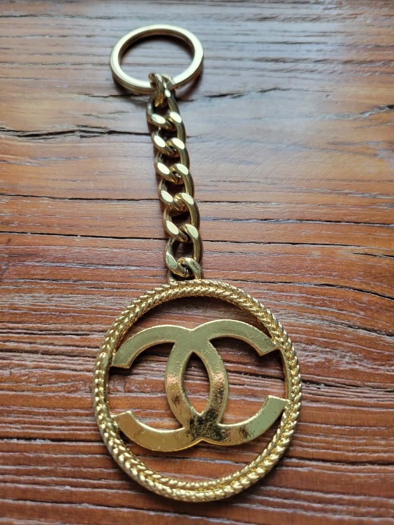 Authentic Chanel Gold Keyring., Luxury, Accessories on Carousell