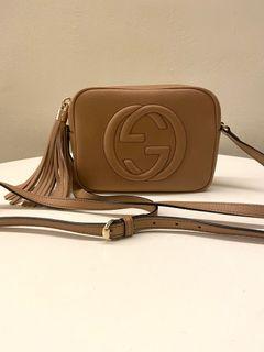 💋 GUCCI SOHO HOBO TWO WAY BAG, Luxury, Bags & Wallets on Carousell