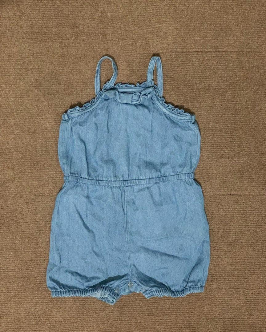 Baby Clothes 0-12 months (Category: Babies & Kids Fashion) located in Quezon City. Submitted by declutteringbybones (Listing ID 1192911395, Image 2). Description: #1. OshKosh unisex striped jumper (6-9 months) ₱400 #2. Cherokee denim romper (9-12 months) ₱400 #3. OshKosh denim jumpsuit (6-9 months) ₱500 #4. Zara Baby denim jeans (9-12 months) ₱500 #5. Baby Gap pink polo dress (6-12 months) ₱300 #6. Gingersnaps pink collared dress (8-12 months) ₱3