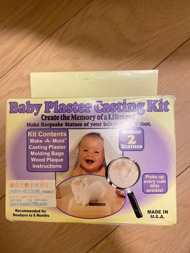 Baby plaster casting kit, 兒童＆孕婦用品, 嬰兒玩具 Carousell