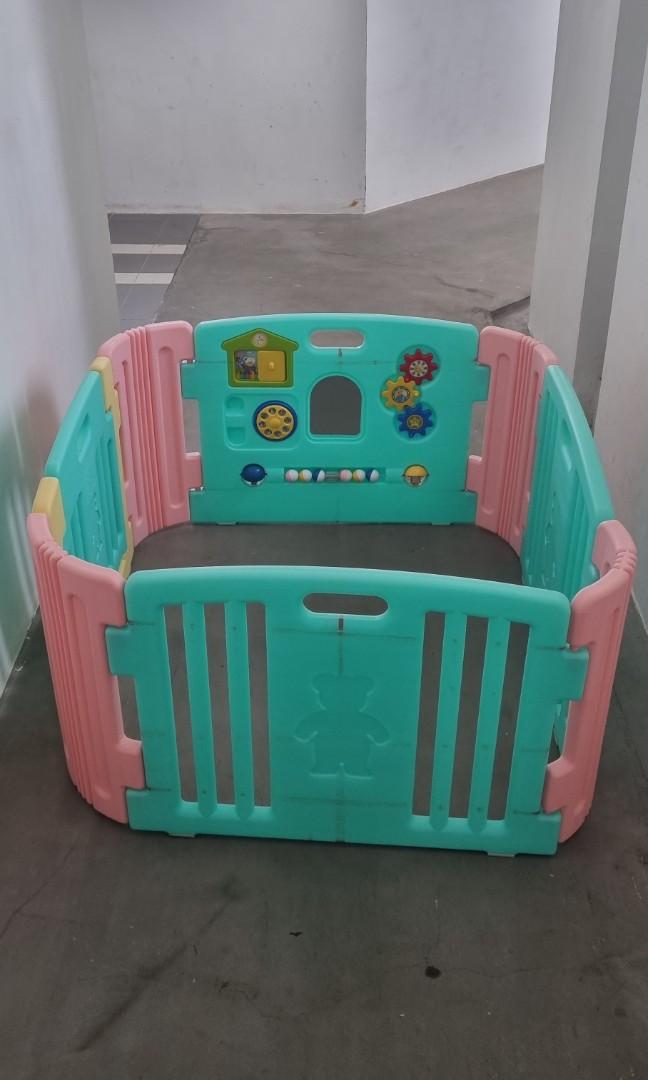 Baby Playpen/ Play yard, Babies & Kids, Infant Playtime on Carousell