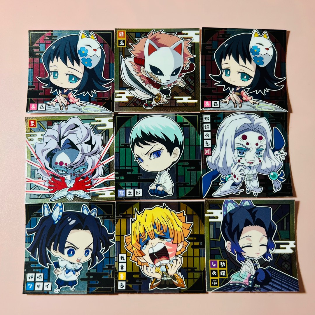 Bandai Demon Slayer Vol.1 Wafer Seal Sticker 5.2x5.2cm - Php 35 each ...