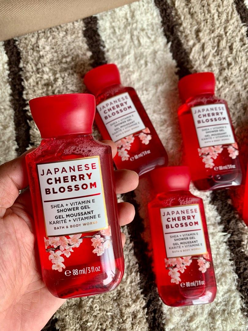 BBW Japanese Cherry Blossom🌸❤️ (Category: Bath) located in Pasig City. Submitted by Happy__Peach (Listing ID 1192861704, Image 2). Description: Japanese Cherry Blossom Shower Gel🌸❤️ 🌸Travel Size 88ml 🌸Shea + Vit E 🌸Authentic 295.00 each #japanesecherryblossom #BBW #travelessential #smellsgood Please like our FB page 👍🏼 https://www.facebook.com/Happy-Peach-101197999328039.