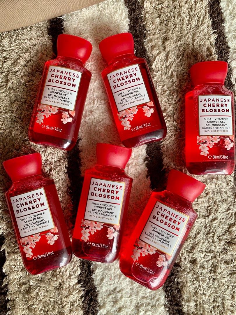 BBW Japanese Cherry Blossom🌸❤️ (Category: Bath) located in Pasig City. Submitted by Happy__Peach (Listing ID 1192861704, Image 1). Description: Japanese Cherry Blossom Shower Gel🌸❤️ 🌸Travel Size 88ml 🌸Shea + Vit E 🌸Authentic 295.00 each #japanesecherryblossom #BBW #travelessential #smellsgood Please like our FB page 👍🏼 https://www.facebook.com/Happy-Peach-101197999328039.