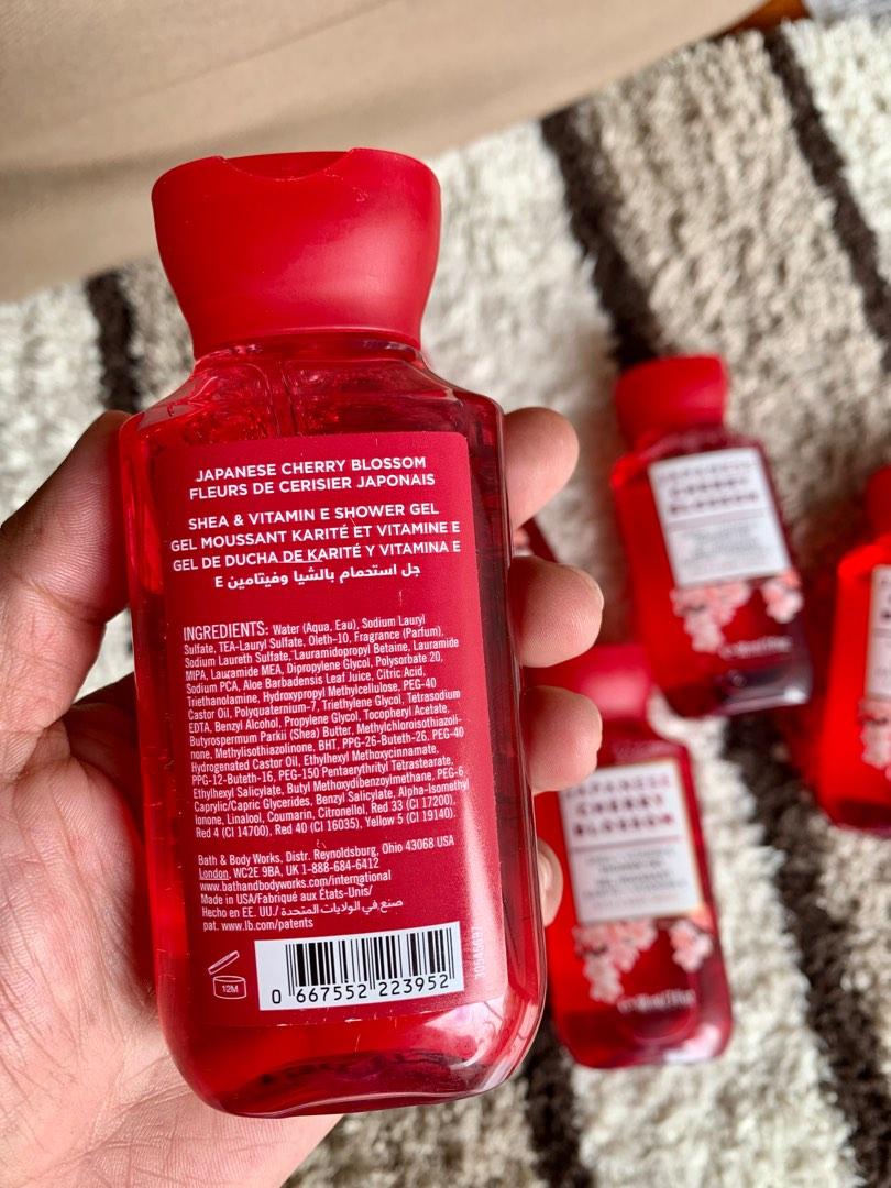 BBW Japanese Cherry Blossom🌸❤️ (Category: Bath) located in Pasig City. Submitted by Happy__Peach (Listing ID 1192861704, Image 3). Description: Japanese Cherry Blossom Shower Gel🌸❤️ 🌸Travel Size 88ml 🌸Shea + Vit E 🌸Authentic 295.00 each #japanesecherryblossom #BBW #travelessential #smellsgood Please like our FB page 👍🏼 https://www.facebook.com/Happy-Peach-101197999328039.