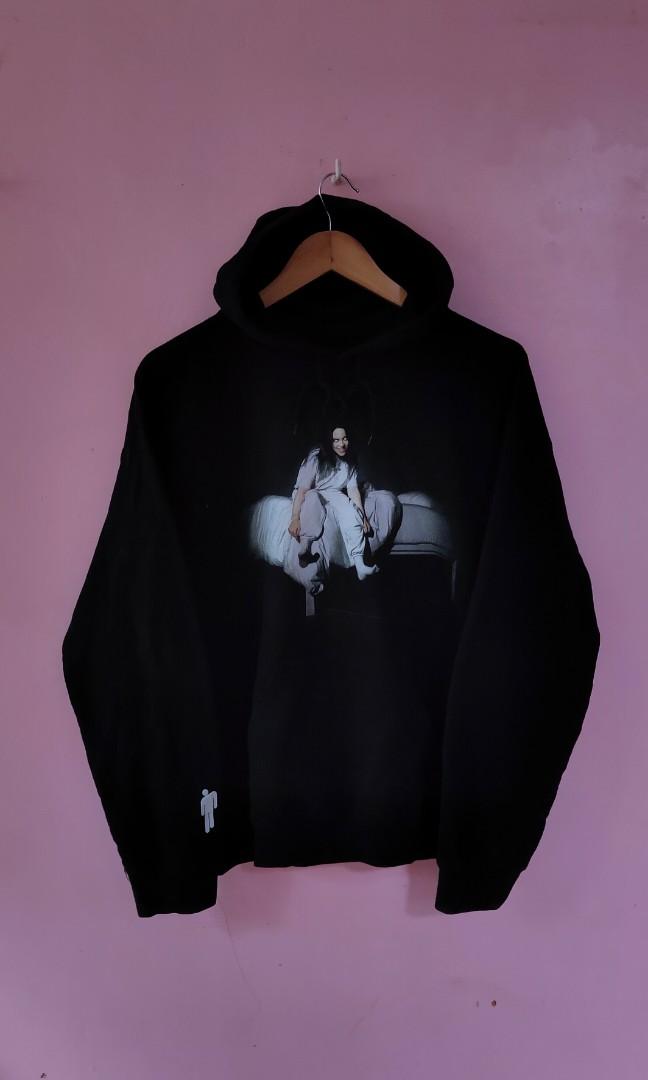 Billie Eilish When we all fall asleep tour hoodie Men s Fashion