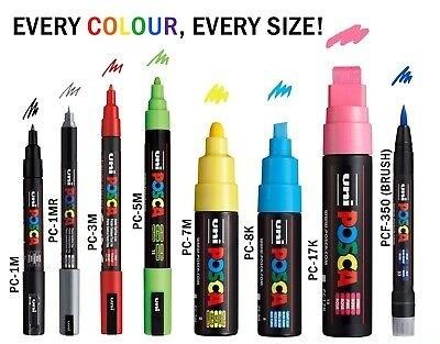  Super Markers Set with 100 Unique Marker Colors - Universal  Bullet Point Tips for Fine and Bullet Lines - Bold Vibrant Colors -  Includes a Marker Storage Rack
