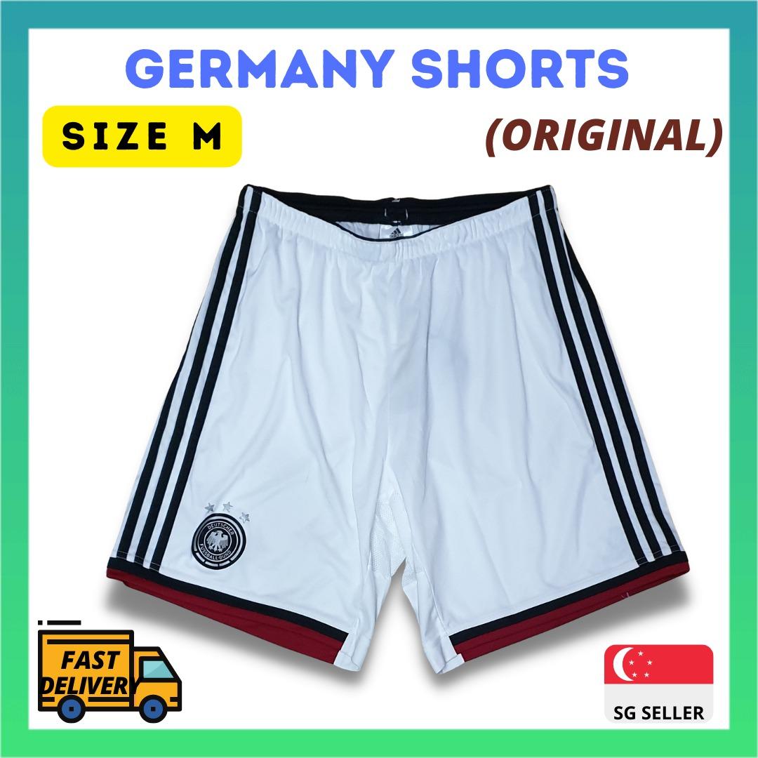 BNWT ADIDAS GERMANY SHORTS PANTS FOOTBALL SOCCER SIZE M Men s