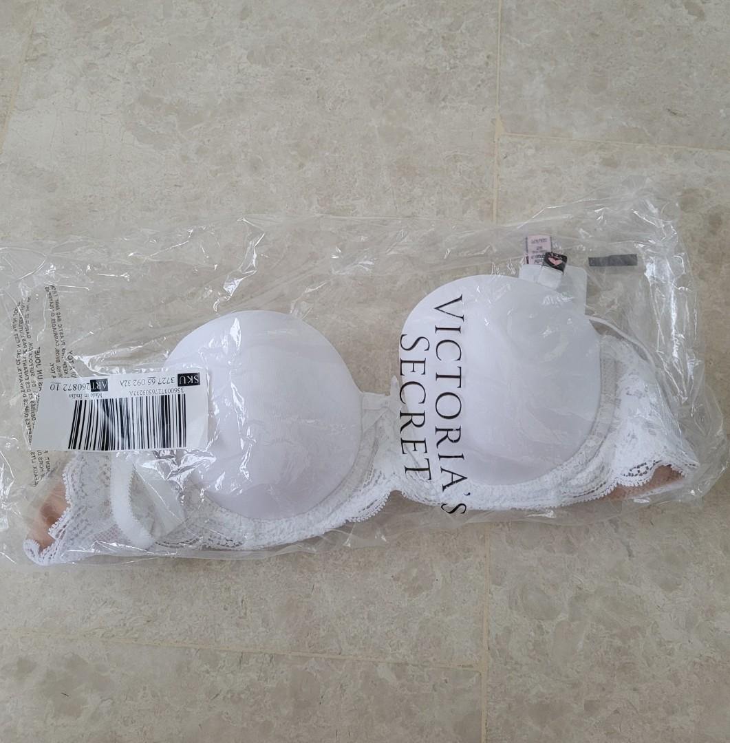 BNWT Victoria's Secret Lightly-Lined Strapless Bra, Women's