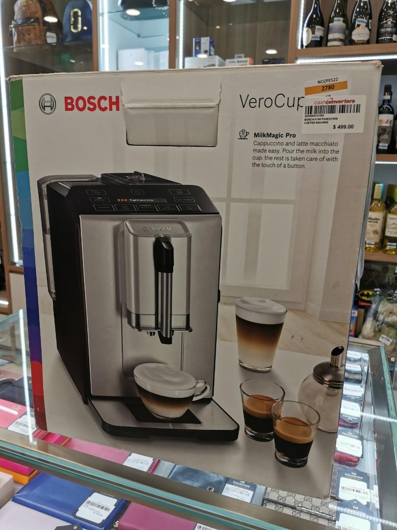Bosch Coffee Machine VeroCup TIS30321RW, TV & Home Appliances, Kitchen