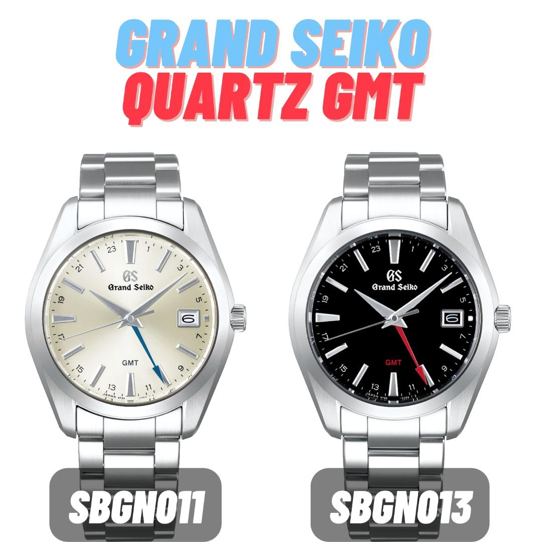 Brand New Grand Seiko Heritage Collection 9F Quartz GMT SBGN011 SBGN013,  Luxury, Watches on Carousell