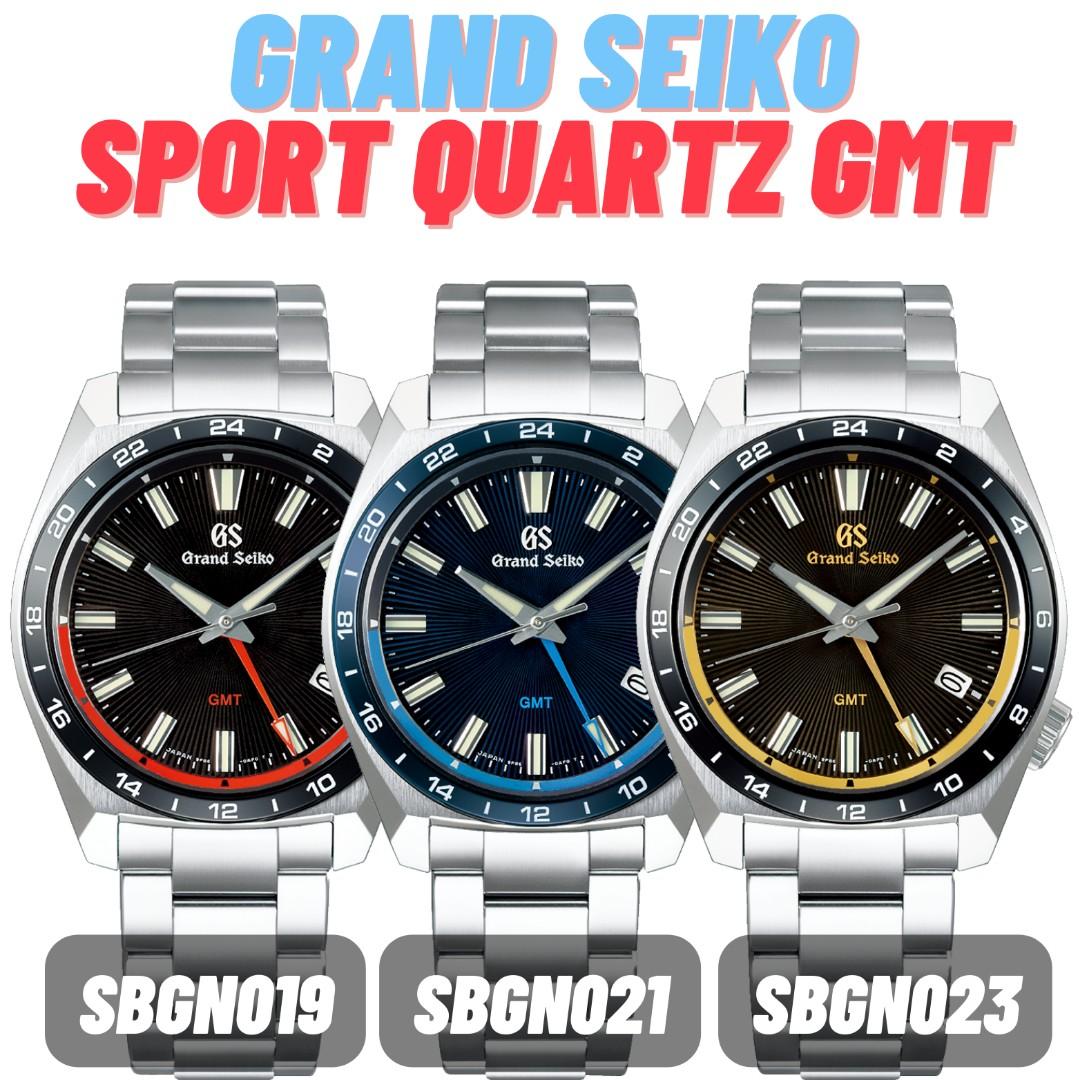 Brand New Grand Seiko Sport Collection 9F Quartz GMT SBGN019 SBGN021  SBGN023, Men's Fashion, Watches & Accessories, Watches on Carousell