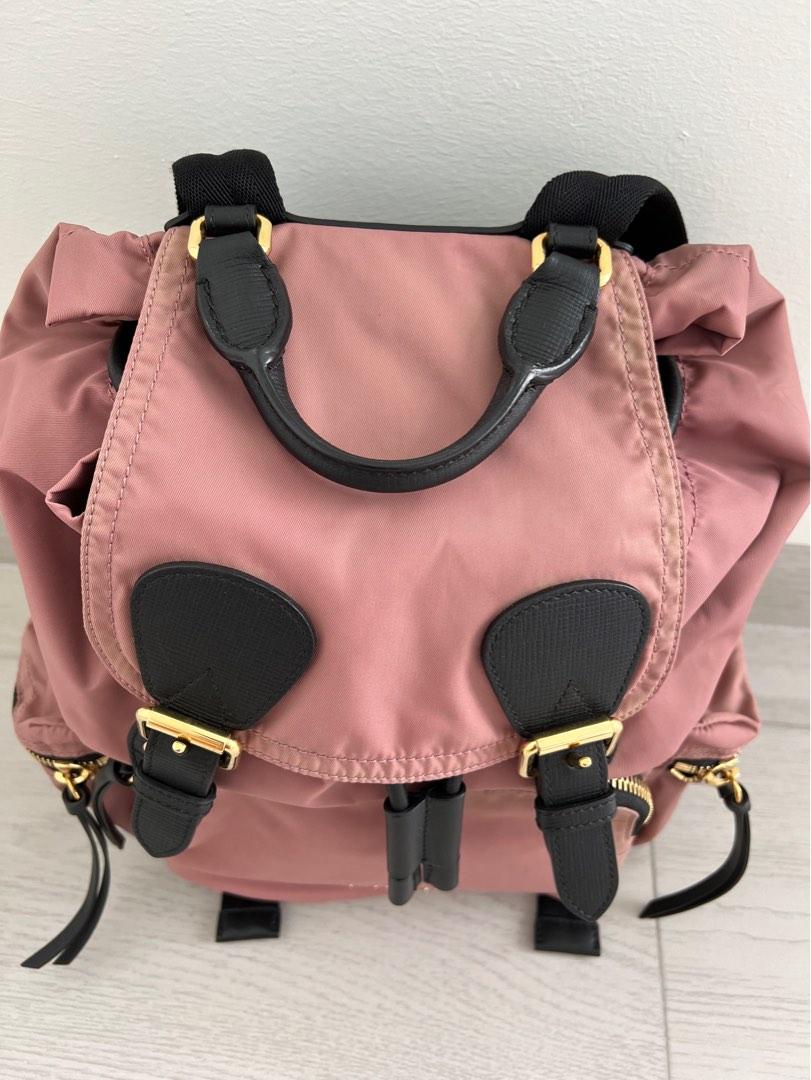 Burberry backpack pink on sale