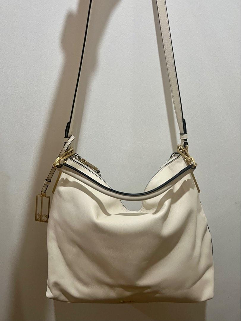 Calvin klein shop pebble leather hobo