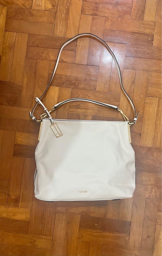 Calvin klein pebble shop leather crossbody