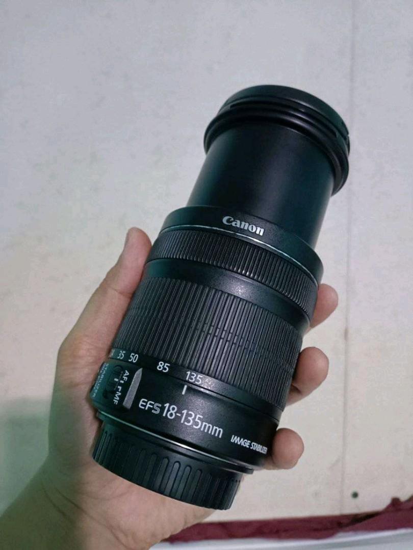 Canon 18 135mm Is Image Stabilizer Stm Zoom Lens Good As New Photography Lens Kits On Carousell