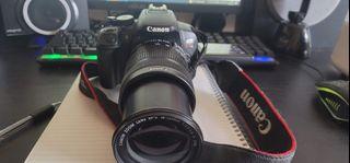 Canon DSLR Camera EOS Kiss X6i with EF-S18-55mm/EF-S55-250mm - International Version