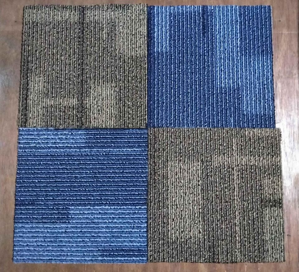 Carpet Tiles, pvc backing 50x50, Furniture & Home Living, Home Decor