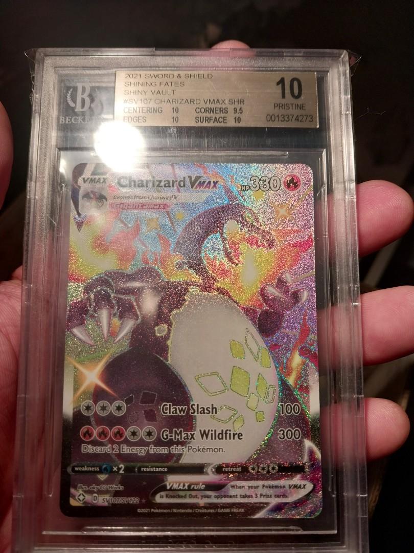 Charizard Vmax shining fate BGS 10, Hobbies & Toys, Toys & Games on