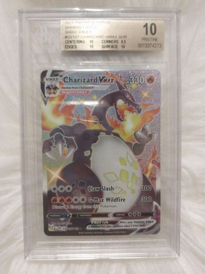Charizard Vmax shining fate BGS 10, Hobbies & Toys, Toys & Games on
