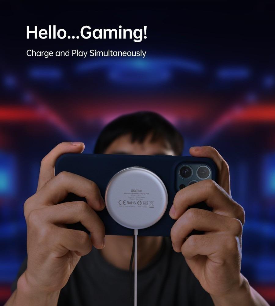 CHOETECH T517F MAGLEAP WIRELESS CHARGER PD 3.0 15W MAGSAFE, Mobile