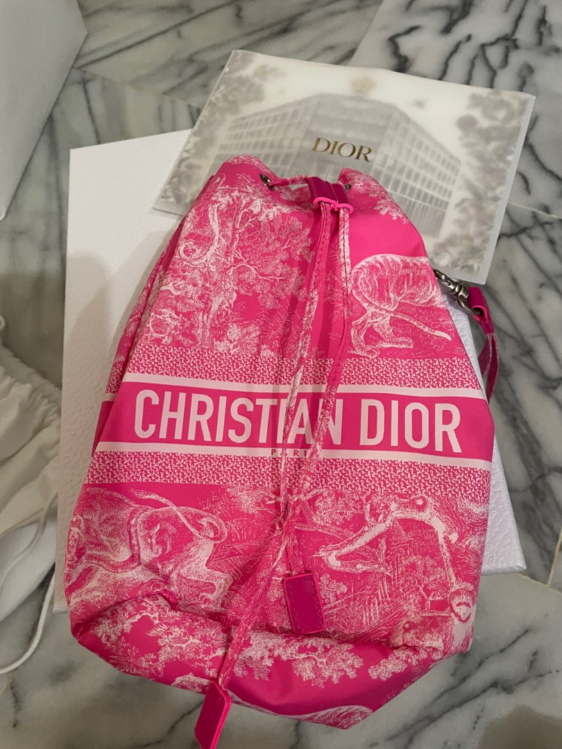 Christian Dior travel pouch, Luxury, Bags & Wallets on Carousell