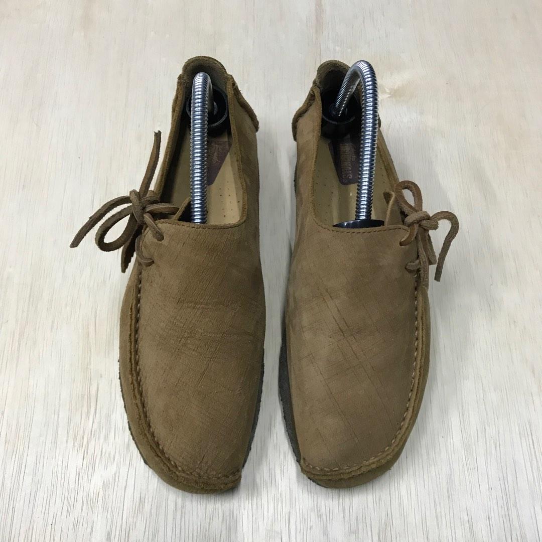 Clarks 5.5UK 0riginal Lugger Leather Light Yell0w Nubuck Men s
