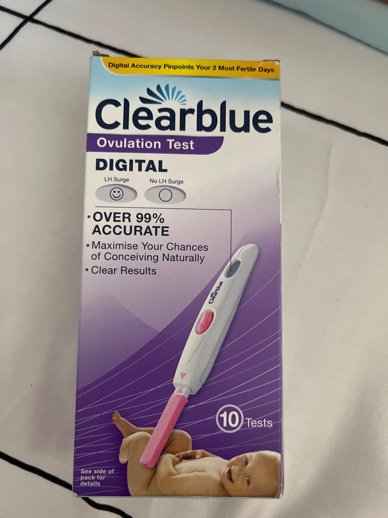 Clearblue ovulation test kit, Babies & Kids, Maternity Care on Carousell