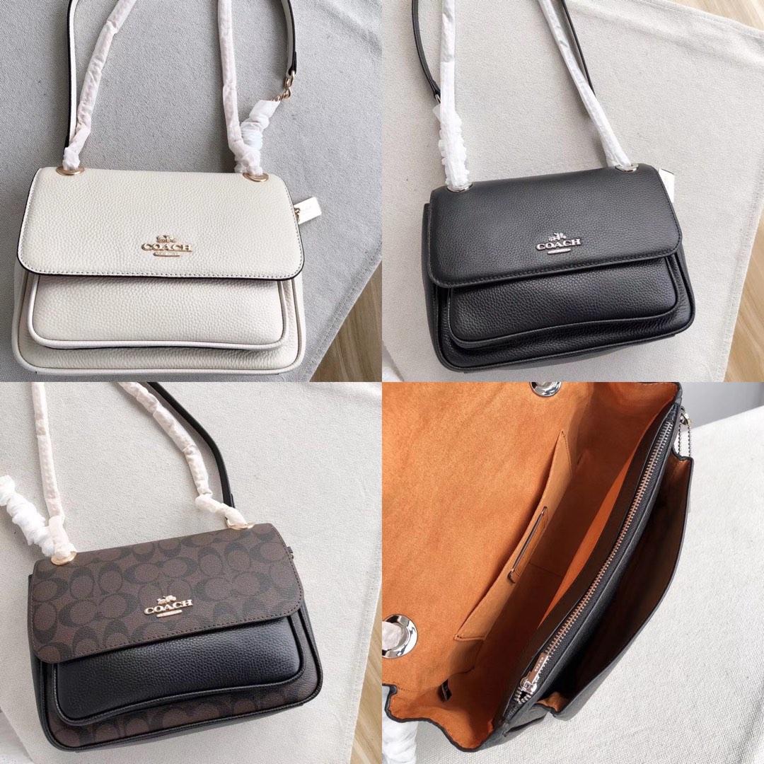 COACH Signature klare crossbody 25