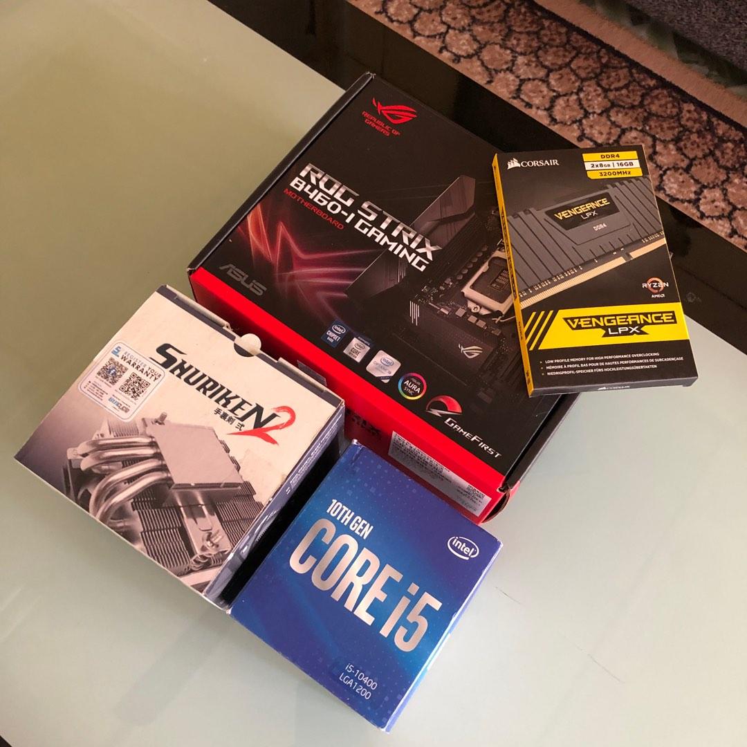 CPU + Mobo + Ram + Cooler (ITX Combo), Computers & Tech, Parts